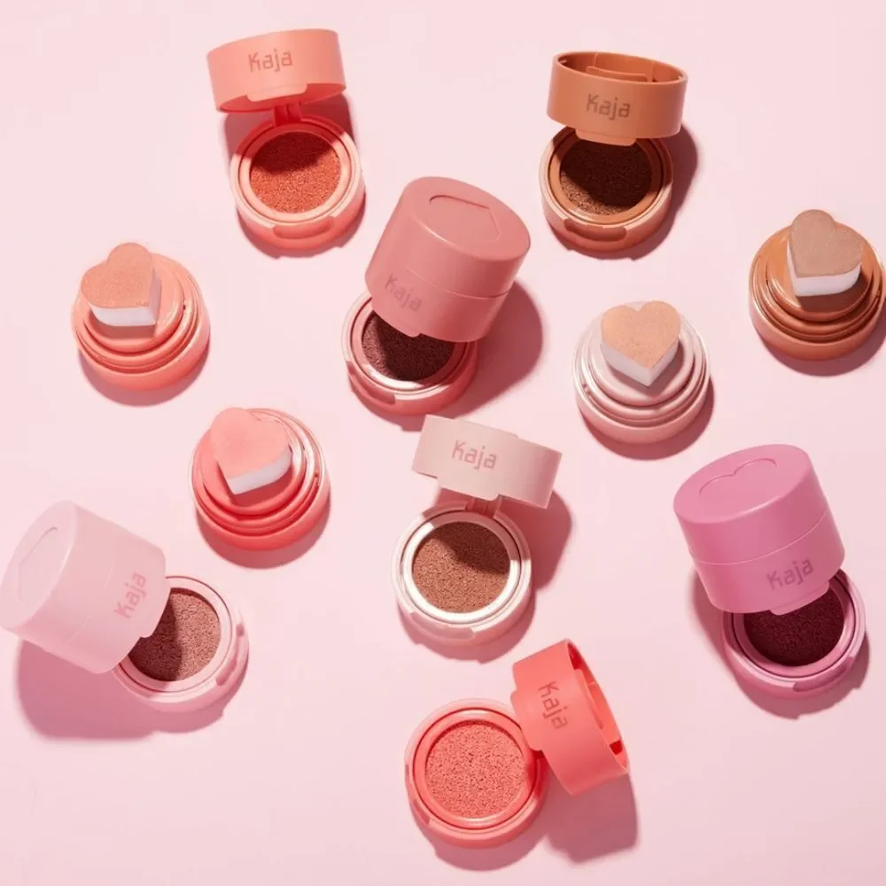 Kaja Cheek Stamp Blonzer (Bronzing Blush) In Spicy -Toasted Toffee - K-beauty